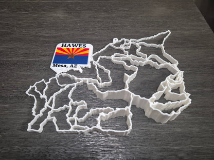 Hawes Mesa AZ, Wall Hanger