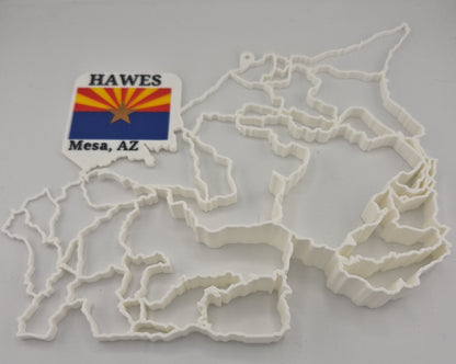 Hawes Mesa AZ, Wall Hanger