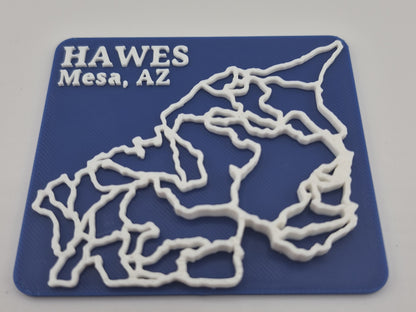 Hawes Mesa AZ Trail System Magnet