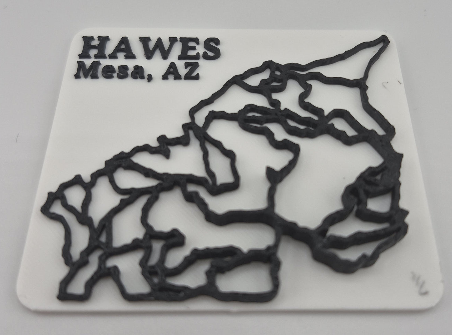 Hawes Mesa AZ Trail System Magnet