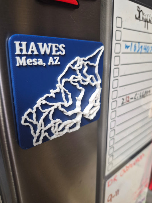 Hawes Mesa AZ Trail System Magnet