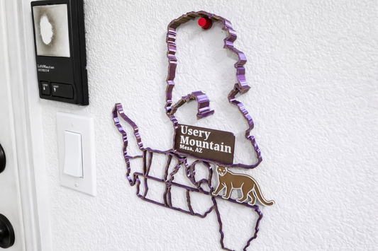 Usery Mountain Mesa AZ, Wall Hanger