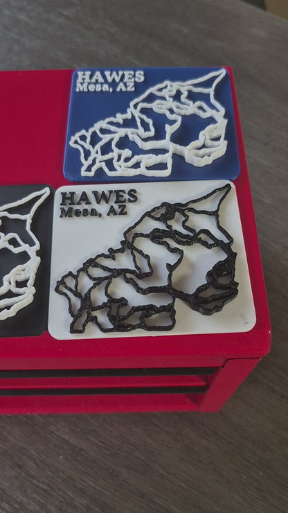 Hawes Mesa AZ Trail System Magnet