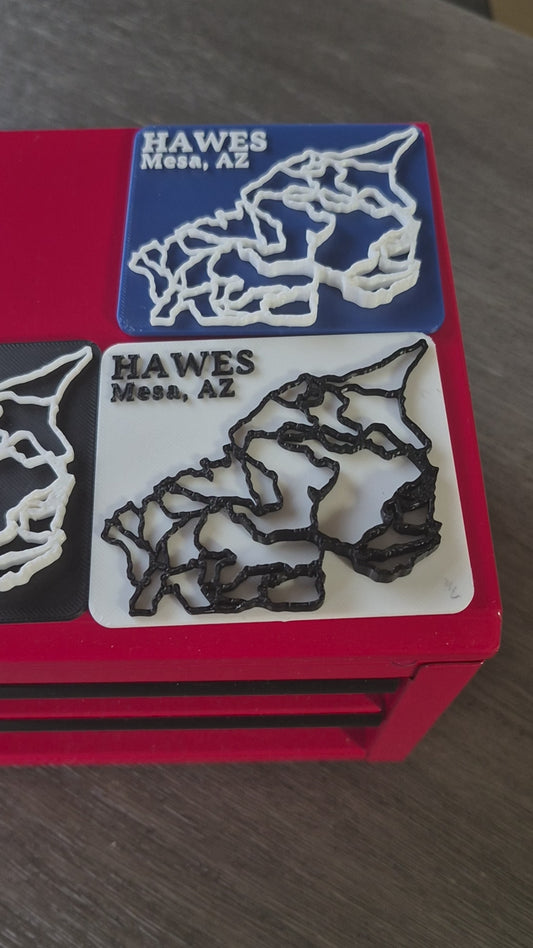 Hawes Mesa AZ Trail System Magnet