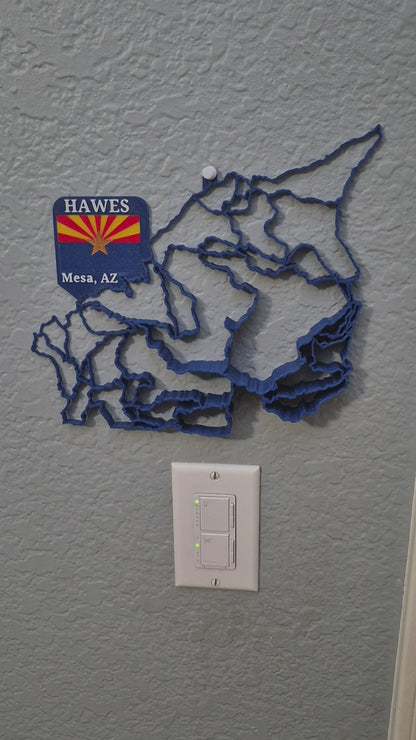 Hawes Mesa AZ, Wall Hanger